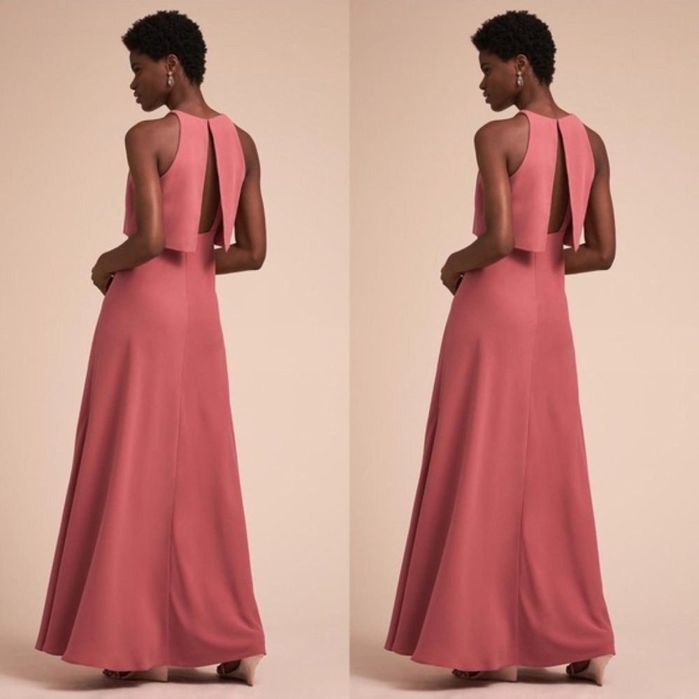 Jill Stuart Iva Crepe Maxi Dress